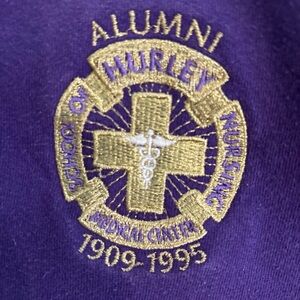 Vintage Hurley School of Nursing sweatshirt
